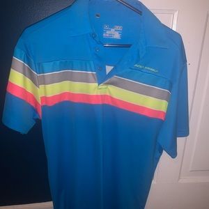 Men’s Under Armour Golf Polo Medium neon